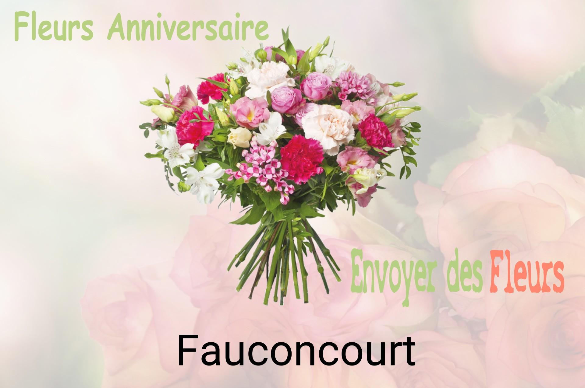 Bouquet de fleurs d’anniversaire livré à Fauconcourt
