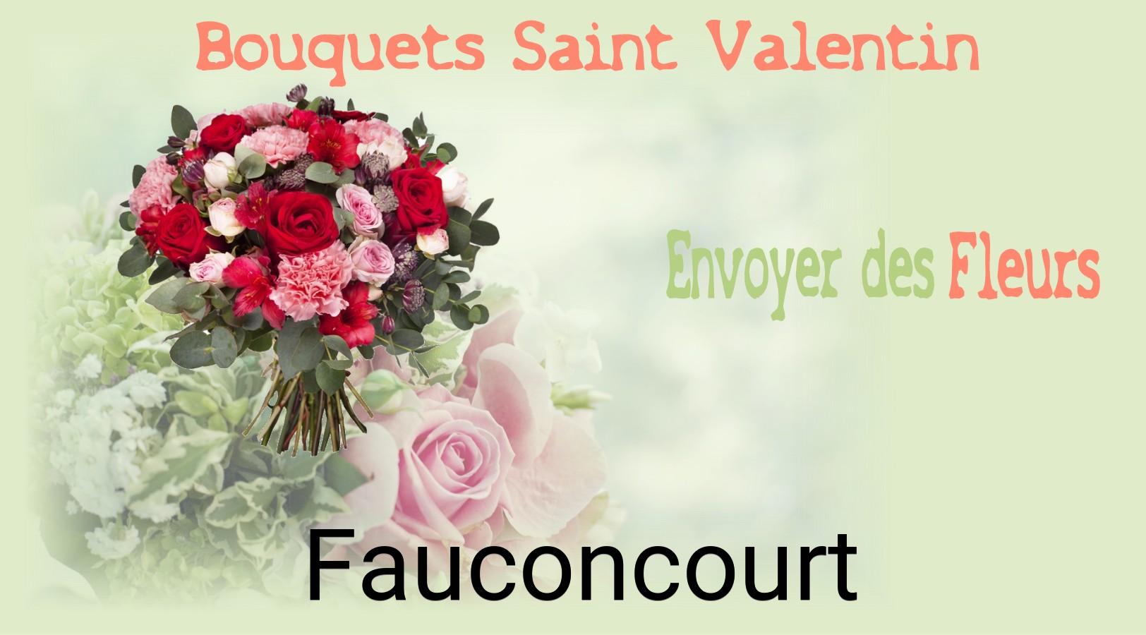 Roses de Saint-Valentin livrées à Fauconcourt
